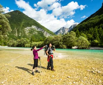 De Liubliana: experiência no rio Soča