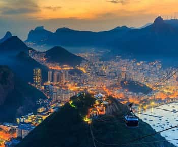 Ρίο ντε Τζανέιρο: Εκδρομή στον Χριστό Λυτρωτή και στο Σουγκάρλοφ κατά το ηλιοβασίλεμα