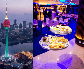 Kolombo: Lotus Tower Experience z lunchem lub kolacją w formie bufetu