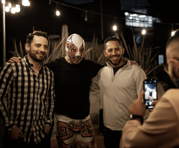 Ciudad de México: Lucha Libre con Meet and Greet, Mezcal, Snacks