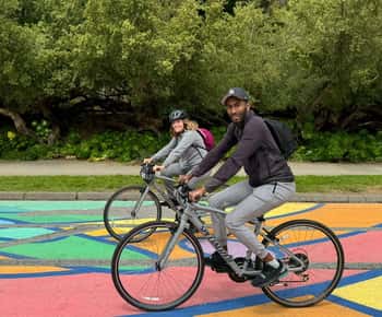 San Francisco: Leie av sykkel eller el-sykkel i Golden Gate Park med kart