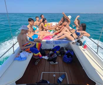 Gallipoli: 3-stündige Bootstour mit Aperitif, Schnorcheln, Musik und SUP
