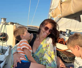 Sailing at Lake Balaton