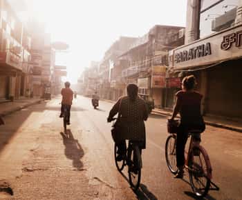 Pondicherry: Guided Pondy Cycle Tour with Vintage Bicycles