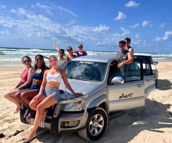 From Rainbow Beach: 2-Day K'gari (Fraser Island) 4WD Tour
