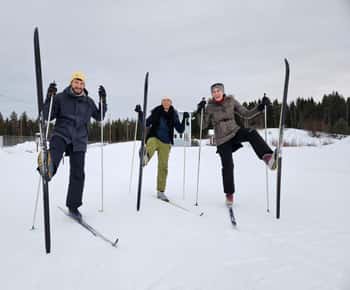 Leje af ski eller snesko i Sea Lapland