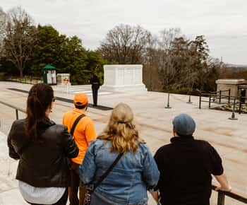 Arlington Cemetery: JFK Memorial & Changing of Guard Walking