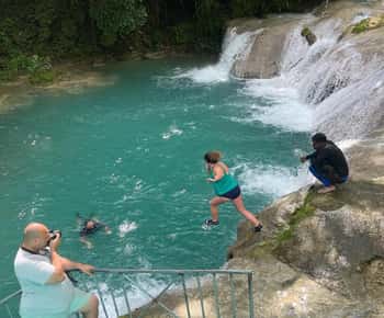 Ocho Rios: Atividade aquática no Blue Hole e no River Tubing