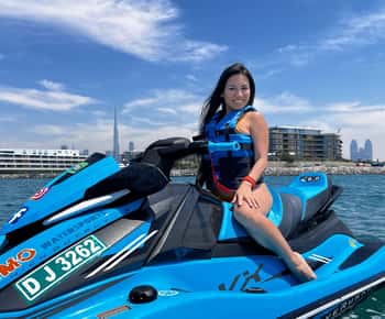 Dubai Jet Ski: Burj Khalifa, Burj Al Arab, kuvia ja jäätelöä!