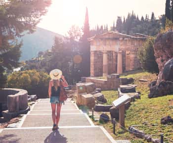 Viagem de 1 dia para pequenos grupos a Delfos, a partir de Atenas