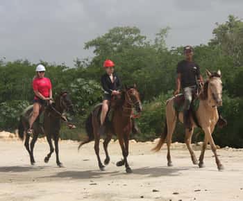 Bayahibe: Bayibeibe: Lovaglótúra helyi harapnivalókkal és folyóval