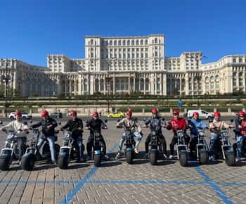 Bucharest electric city tour by Smart Balance #green