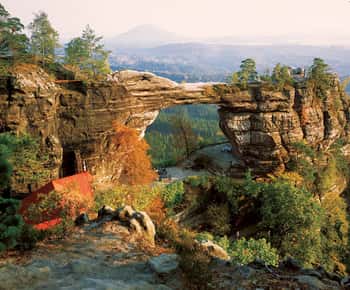 From Prague: Bohemian & Saxon Switzerland Semi Private Tour