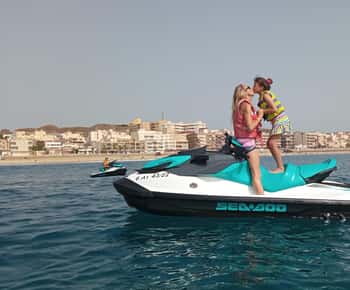 Alicante: sesiune de jet ski de 1 oră cu instructor