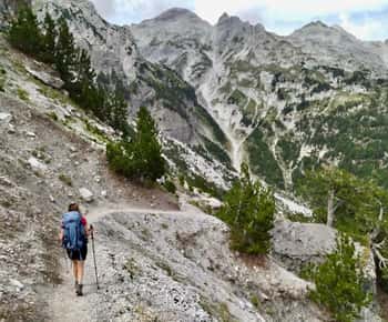 Valbona to Theth: Self-Guided Hike, Transport + Digital map