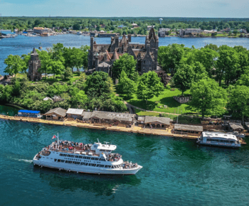 Van Ivy Lea: 1000 Eilanden Boldt Castle Scenic Cruise