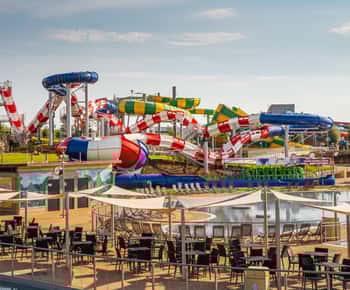 Moravia del Sur: Entrada Aqualand Moravia