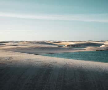 Excursão de meio dia à Lagoa Azul nos Lençóis Maranhenses