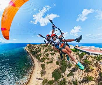 Cefalù: Vuelo en parapente biplaza y vídeo con GoPro13