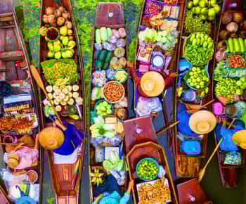 Bangkok: Floating Market and Railway Market Experience
