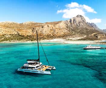 Kissamos: All-inclusive katamaran-cruise til Balos og Gramvousa