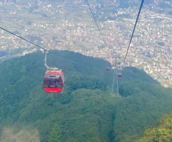Katmandú: Excursión al Templo de los Monos y Teleférico de Chandragiri