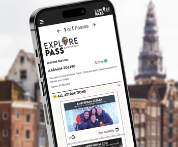Amsterdã: Passe de exploração com mais de 35 atrações