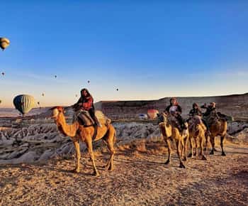 From Cappadocia: Sunrise or Sunset Camel Riding Day Trip