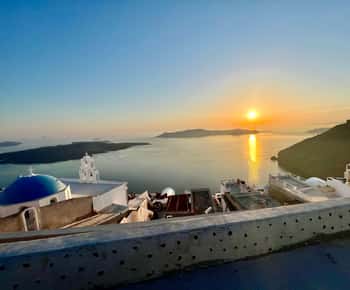 Santorini: Transfer de ida de/para o aeroporto de Santorini