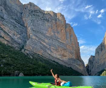 BARCELONA: Kayak rental in Congost de Mont-rebei and return by boat