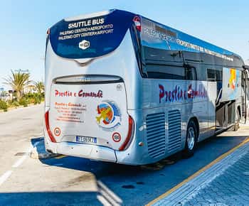 Palerme : billets de bus aller simple entre l'aéroport et le centre-ville