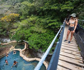 Rio Negro Hot Springs & Oropendola Waterfall Combo & Lunch