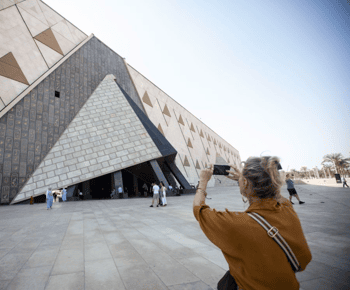 Grand Egyptian Museum, Pyramids, Sphinx & Authentic Lunch