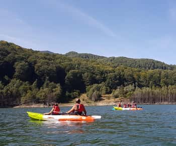 Siriu Lake Kayaking and Via Ferrata