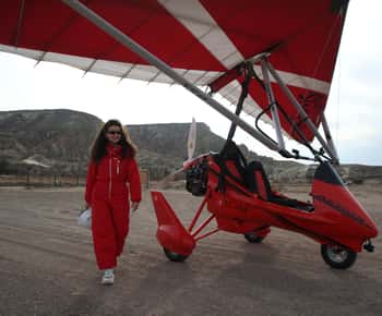 Capadócia: a experiência de parapente motorizado sobre Göreme