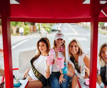 Trolley Pub Party Bike through St. Pete with Bar+Mural Stops