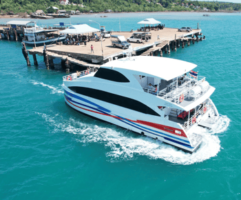 Koh Kood: Bus and Catamaran Transfer from Bangkok