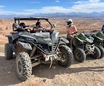 Marrakech: Agafay Desert Dinner Show, Kamelritt, 1 Stunde Buggy