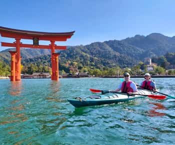 Miyajima Dünya Mirası Torii Kano Turu