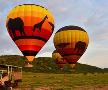 Johannesburg : Vol en montgolfière