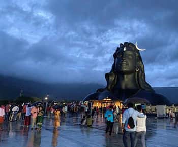 Adiyogi 3D Light Show in Coimbatore