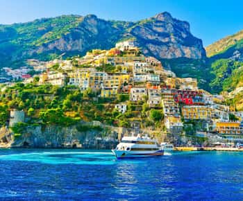 Rome: Amalfi Coast & Positano Day Trip with Coastal Cruise
