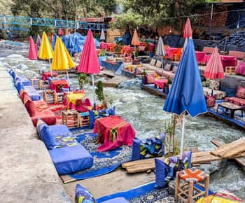 Marrakech: excursie de o zi în Valea Ourika cu cascade și prânz