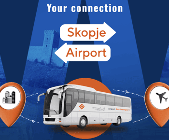 Skopje: Prisbillig og bekvem transport fra/til lufthavnen
