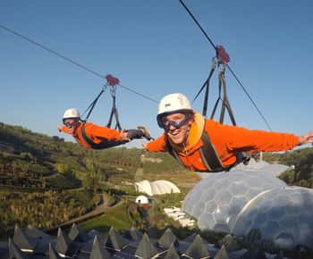 Cornovaglia: Esperienza Zip Wire del Progetto Eden