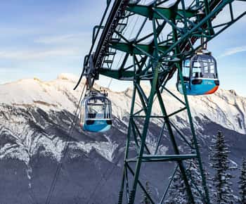 Ingresso para a gôndola de Banff