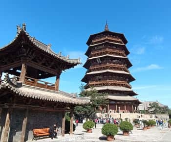 Datong: Tour privato di un giorno al Tempio Pendente e alla Pagoda di Yingxian