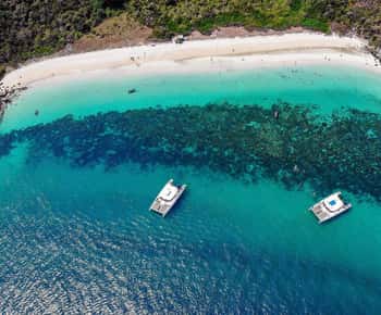 Pattaya: Excursão de um dia às 3 ilhas em catamarã com almoço buffet