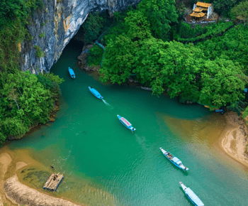 Half-Day Phong Nha Cave Adventure by Dragon Boat