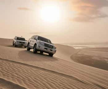 Doha : Sisämeren aavikkosafari, kameliratsastus ja hiekkalautailu